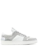 Jimmy Choo baskets Florent en cuir - Blanc - thumbnail