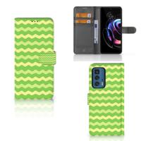 Motorola Edge 20 Pro | Telefoon Hoesje | Waves Green