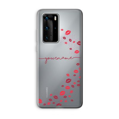 Kusjes: Huawei P40 Pro Transparant Hoesje