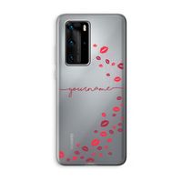 Kusjes: Huawei P40 Pro Transparant Hoesje