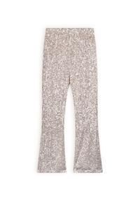 NoBell Zomer flair broek meisjes Licht goud - pailletten - Sady