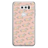 Ponys: LG V30 Transparant Hoesje