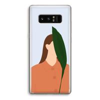 Leaf: Samsung Galaxy Note 8 Transparant Hoesje