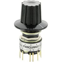 Marquardt 9037.0100 Draaischakelaar 28 V 0.014 A Schakelposities 12 1 x 30 ° 1 stuk(s) - thumbnail