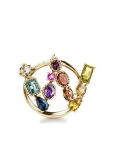 Dolce & Gabbana bague Rainbow Alphabet W en or 18ct