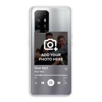 Music Player: Oppo A94 5G Transparant Hoesje