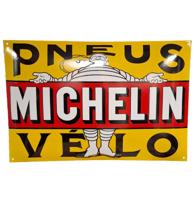 Michelin Pneus Velo Emaille Bord - 60 x 40cm