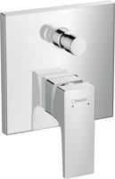 Hansgrohe Metropol ééngreeps badmengkraan afbouwdeel met rechte greep en zekerheidscombinatie, chroom
