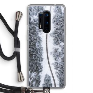 Snøfall: OnePlus 8 Pro Transparant Hoesje met koord