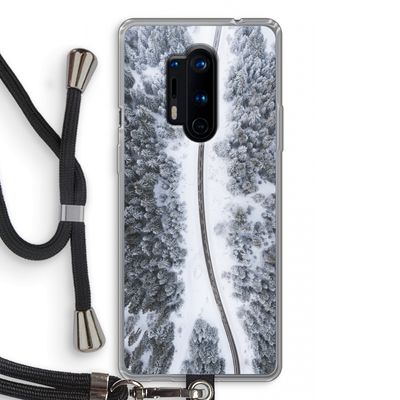 Snøfall: OnePlus 8 Pro Transparant Hoesje met koord