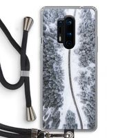 Snøfall: OnePlus 8 Pro Transparant Hoesje met koord