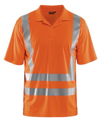 Blåkläder UVPoloshirt High-Vis 33911011 | High-Vis Oranje | Maat 4XL - 7330509501092
