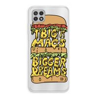 Big Macs Bigger Dreams: Samsung Galaxy A22 4G Transparant Hoesje