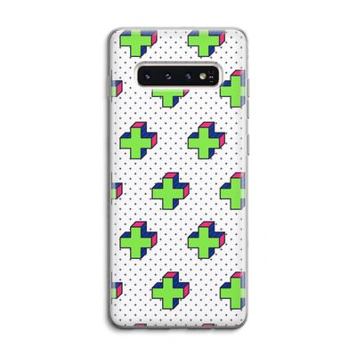 8-bit N°10: Samsung Galaxy S10 4G Transparant Hoesje