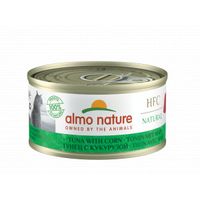 Almo Nature HFC Natural tonijn met maïs natvoer kat (70 g) 24 x 70 g - thumbnail