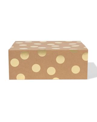 HEMA Doos Vouwbaar 23x18x9cm Kraft