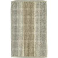 Cawö Cawö Cashmere Streifen Gastendoekje Zand 30x50