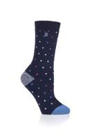 Ladies ultra lite socks berry maat 4-8 navy - thumbnail