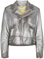 Golden Goose veste de moto Chiodo - Métallisé