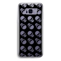 Musketon Skulls: Samsung Galaxy S8 Transparant Hoesje