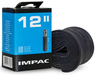 Impac binnenband (by schwalbe) av12 12x1.75/2.35 etrto 47/62-203, ventiel:schrader/auto 35mm