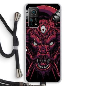 Hell Hound and Serpents: Xiaomi Mi 10T 5G Transparant Hoesje met koord