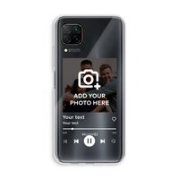 Music Player: Huawei P40 Lite Transparant Hoesje