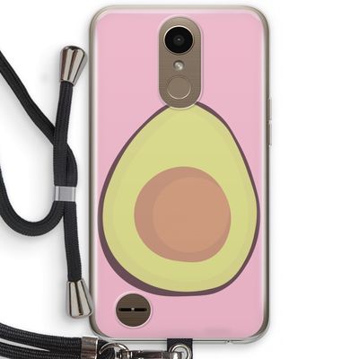 Avocado: LG K10 (2017) Transparant Hoesje met koord