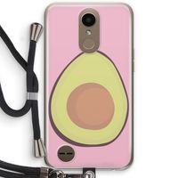 Avocado: LG K10 (2017) Transparant Hoesje met koord