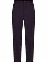 Dolce & Gabbana pantalon de costume en laine - Bleu