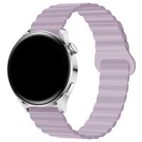 Samsung Galaxy Watch 5 Pro Magnetische Siliconen Band - Paars Samsung Galaxy Watch 5 Pro Magnetische Siliconen Band - Paars