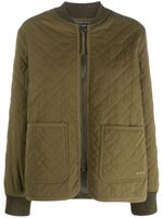 A.P.C. veste Elea à design matelassé - Vert