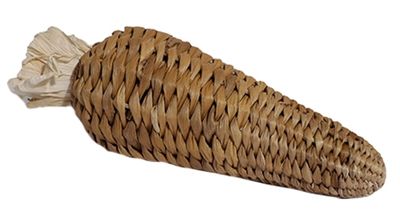 Naturals wortel gevuld met bananenblad
