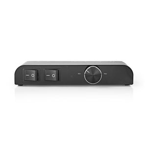 Nedis Speaker Control Box | 2 poorten | Banana | 4-16 Ohm | 60 W | 1 stuks - ASWI2652BK ASWI2652BK