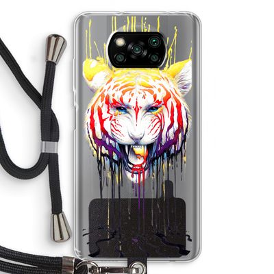Fading: Xiaomi Poco X3 NFC Transparant Hoesje met koord