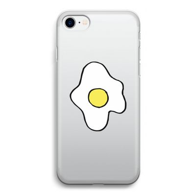 Spiegelei: iPhone SE 2020 Transparant Hoesje