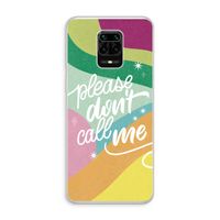 Don't call: Xiaomi Redmi Note 10 Lite Transparant Hoesje