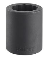 Facom impact doppen 1/2 12 kant 9 mm - NSD.9B