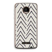 Marrakech Arrows: Motorola Moto Z Force Transparant Hoesje