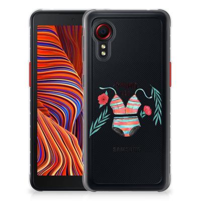 Samsung Galaxy Xcover 5 Telefoonhoesje met Naam Boho Summer Samsung Galaxy Xcover 5 Telefoonhoesje met Naam Boho Summer