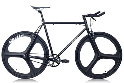 Quella Stealth Zwart MK3 Fiets Quella Stealth Zwart MK3 Fiets