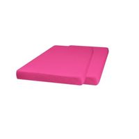 Playshoes 2-pack jersey katoenen hoeslaken fuchsia Maat