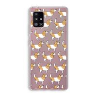 Doggy: Samsung Galaxy A51 5G Transparant Hoesje