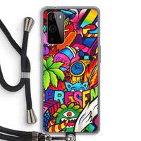 Represent: OnePlus 9 Pro Transparant Hoesje met koord