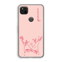 Best Friends: Google Pixel 4a Transparant Hoesje