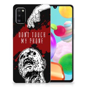 Samsung Galaxy A41 Silicone-hoesje Zombie Blood