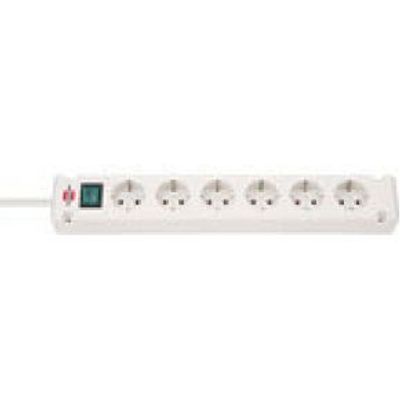 Brennenstuhl 1150650326 Binnen 6AC-uitgang(en) 1.5m Wit power uitbreiding