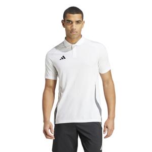 adidas Tiro 24 Competition Polo Wit Grijs Zwart