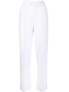 Emporio Armani pantalon de jogging à patch logo - Blanc