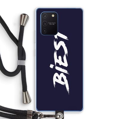 Biest: Samsung Galaxy Note 10 Lite Transparant Hoesje met koord